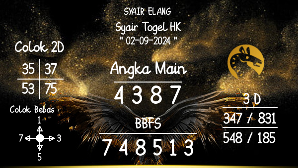 SYAIR ELANG - Syair Togel HK