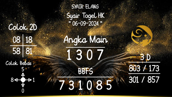 SYAIR ELANG - Syair Togel HK