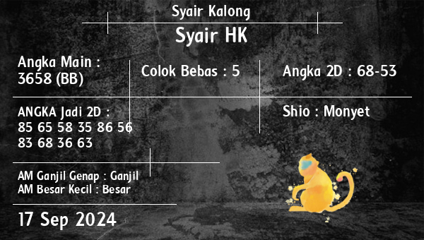 Syair Kalong - Syair HK