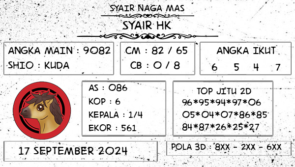 SYAIR NAGA MAS - Syair HK