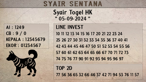  - Syair Togel HK