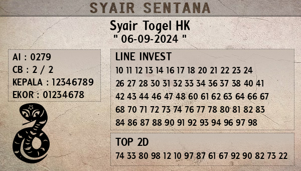  - Syair Togel HK