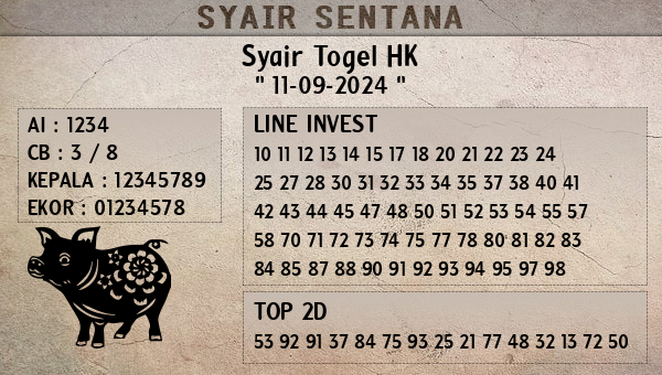  - Syair Togel HK