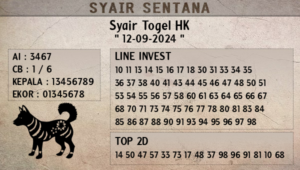  - Syair Togel HK