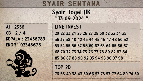  - Syair Togel HK