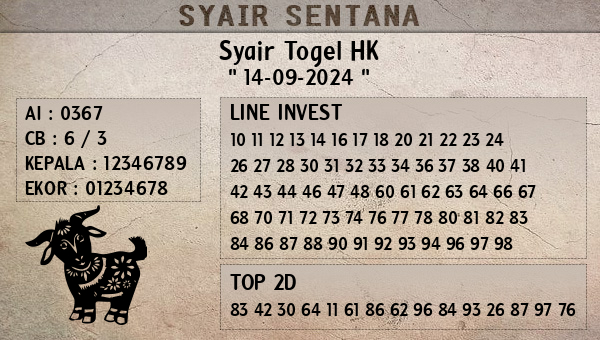  - Syair Togel HK