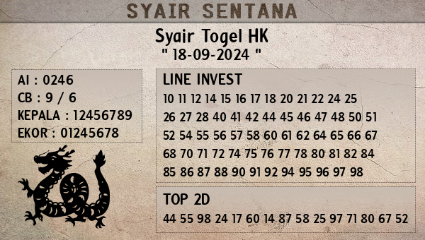  - Syair Togel HK