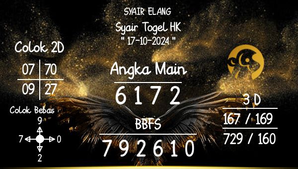 SYAIR ELANG - Syair Togel HK