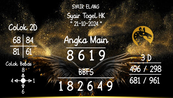 SYAIR ELANG - Syair Togel HK