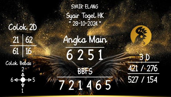 SYAIR ELANG - Syair Togel HK