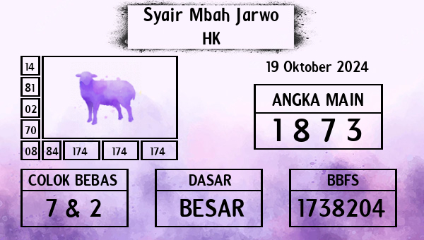 Syair Mbah Jarwo - HK