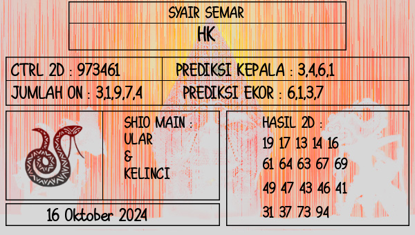 SYAIR SEMAR - HK