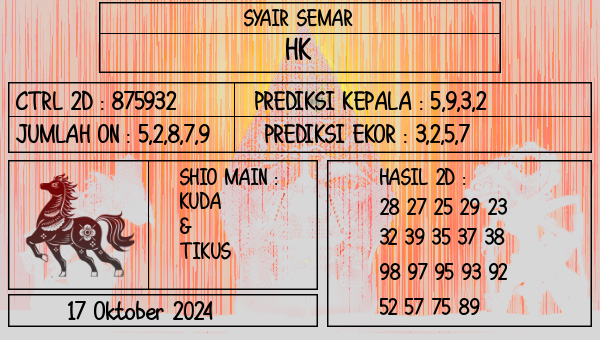 SYAIR SEMAR - HK