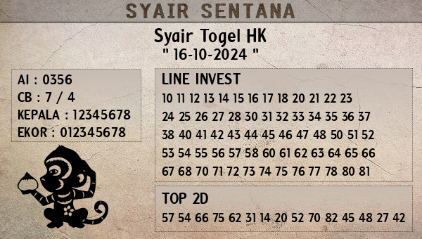  - Syair Togel HK