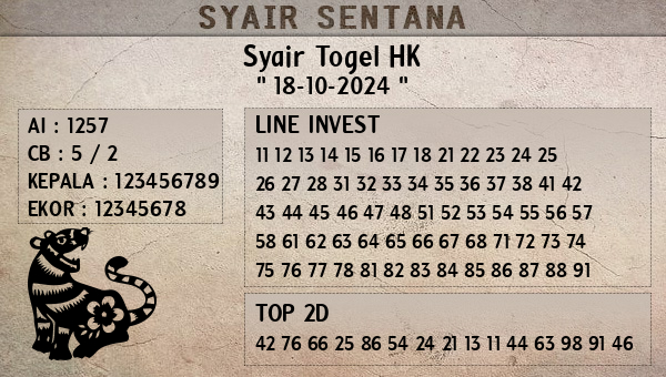  - Syair Togel HK