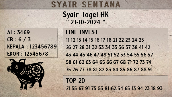  - Syair Togel HK