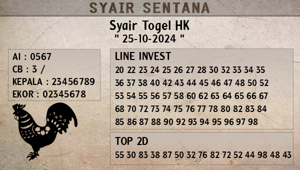  - Syair Togel HK